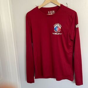 Mens new balance running tee shirt